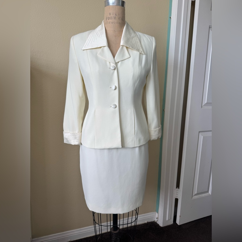 Vintage Valerie Stevens Evening Wear Blazer and Skirt Set